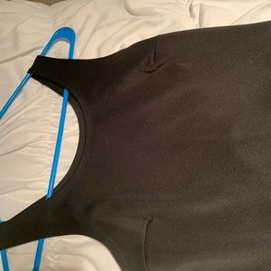 Slimming black dress